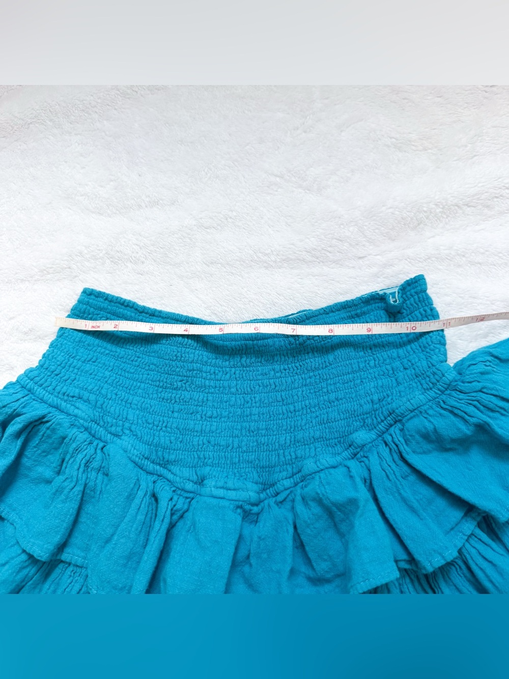 Blanco By Nature Blue Lola Skirt Size Small EUC - Picture 3 of 5